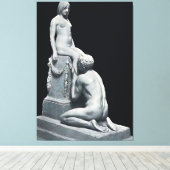 Stephan Sinding - Aanbidding (1903) Canvas Afdruk (Insitu (Houten vloer))