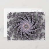 Stephani Fractal Briefkaart (Voorkant / Achterkant)