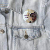 Stephanie Allison Ronde Button 5,7 Cm (In situ)