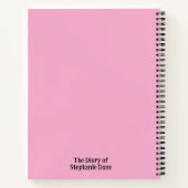 Stephanie Dane Notitieboek (Achterkant)
