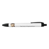 Stephanie Dane Zwarte Inkt Pen (Bovenkant)