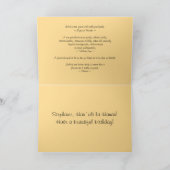 Stephanie Hawaiian Happy Birthday Tropical Sunset Kaart (Binnen)