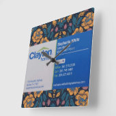 Stephanie White Clayton Homes Vierkante Klok (Hoek)