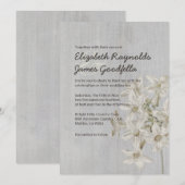  Stephanotis Wedding-uitvindingen Kaart (Voorkant / Achterkant)