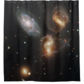 Stephan's kwintet: een galactisch wrak douchegordijn (Voorkant)