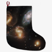 Stephan's kwintet: een galactisch wrak grote kerstsok (Voorkant)