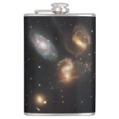 Stephan's kwintet: een galactisch wrak heupfles (Voorkant)