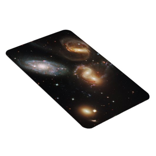 Stephan's kwintet: een galactisch wrak magneet (Rechterzijde)