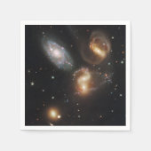 Stephan's kwintet: een galactisch wrak servet (Voorkant)