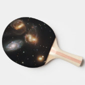 Stephan's kwintet: een galactisch wrak tafeltennisbatje (Zijkant)