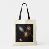 Stephan's kwintet: een galactisch wrak tote bag (Achterkant)