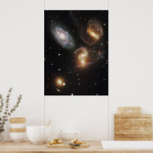 Stephan's Quintet 18x24 (20x23) Poster (Keuken)