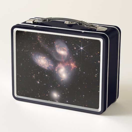 Stephan's Quintet 5 Galaxies Deep Field James Webb (Achterkant)