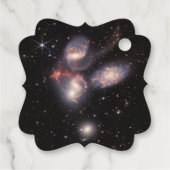 Stephan's Quintet 5 Galaxies Deep Field James Webb Bedankjes Labels (Achterkant)