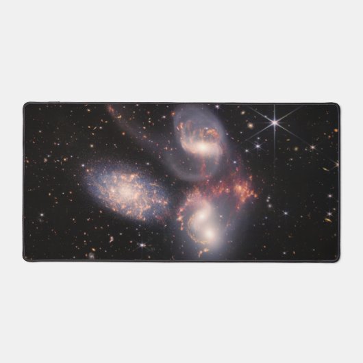 Stephan's Quintet 5 Galaxies Deep Field James Webb Bureaumat (Voorkant)