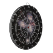 Stephan's Quintet 5 Galaxies Deep Field James Webb Dartbord (Voorkant Links)