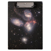 Stephan's Quintet 5 Galaxies Deep Field James Webb Klembord (Voorkant)