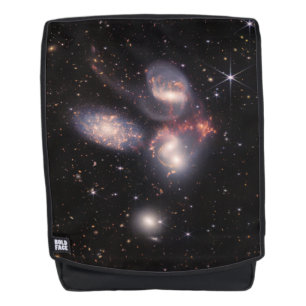Stephan's Quintet 5 Galaxies Deep Field James Webb Rugtassen