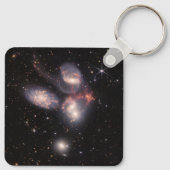 Stephan's Quintet 5 sterrenstelsels Deep Field Jam Sleutelhanger (Achterkant)