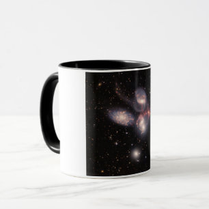 Stephan's Quintet 5 sterrenstelsels diep veld Jame Mok