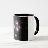 Stephan's Quintet 5 sterrenstelsels diep veld Jame Mok (Voorkant rechts)