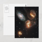 Stephan's Quintet Ansichtkaart Briefkaart (Voorkant / Achterkant)