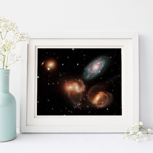 Stephan's Quintet Celestiale Ruimtefoto 10x8 Poster