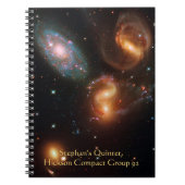 Stephans Quintet deep space star-sterrensterrenste Notitieboek (Voorkant)