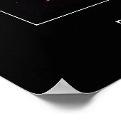 Stephans Quintet deep space star-sterrensterrenste Poster (Hoek)