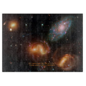 Stephans Quintet deep space star-sterrensterrenste Snijplank (Voorkant)