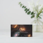 Stephans Quintet deep space star-sterrensterrenste Visitekaartje (Staand voorkant)