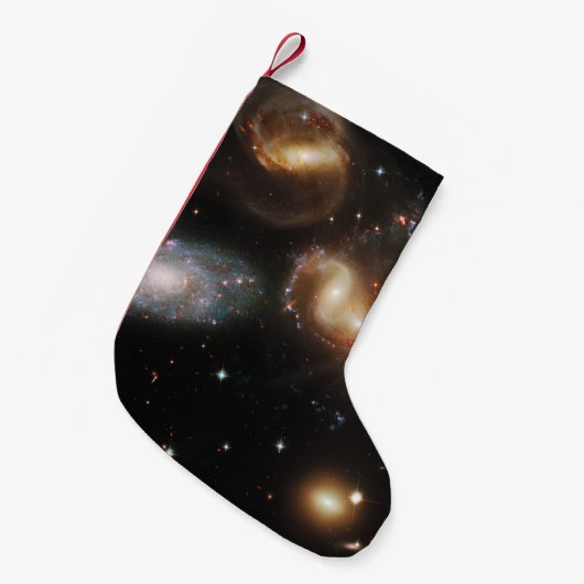 Stephan's Quintet: Een Galactisch Wrak Kleine Kerstsok (Voorkant (Hangend))