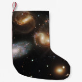 Stephan's Quintet: Een Galactisch Wrak Kleine Kerstsok (Voorkant)
