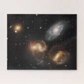 Stephan's Quintet: een galactisch wrak Legpuzzel (Horizontaal)