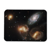 Stephan's Quintet: Een Galactisch Wrak Magneet (Horizontaal)