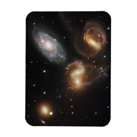 Stephan's Quintet: Een Galactisch Wrak Magneet (Verticaal)