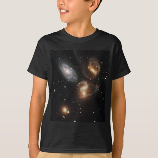 Stephan's Quintet: Een Galactisch Wrak T-shirt (Voorkant)
