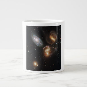 Stephan's Quintet: Een sterrenstelsel vol galactis Grote Koffiekop