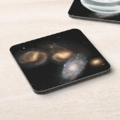 Stephan's Quintet Galaxies Bier Onderzetter (Linkerzijde)