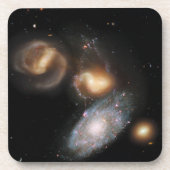 Stephan's Quintet Galaxies Bier Onderzetter (Voorkant)