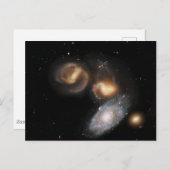 Stephan's Quintet Galaxies Briefkaart (Voorkant / Achterkant)