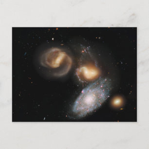 Stephan's Quintet Galaxies Briefkaart