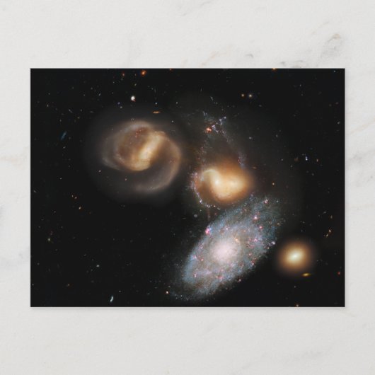 Stephan's Quintet Galaxies Briefkaart (Voorkant)