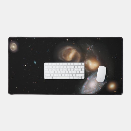 Stephan's Quintet Galaxies Bureaumat (Keyboard & Muis)