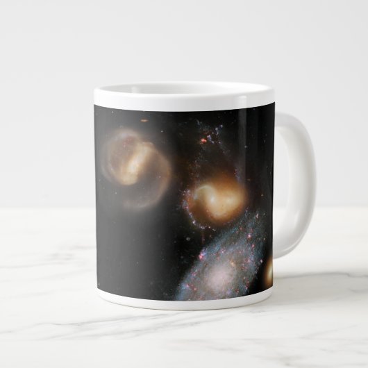 Stephan's Quintet Galaxies Grote Koffiekop (Voorkant rechts)