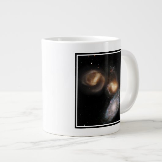 Stephan's Quintet Galaxies Grote Koffiekop (Voorkant rechts)