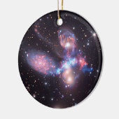 Stephan's Quintet Galaxies | Hubble & JWST Keramisch Ornament (Links)