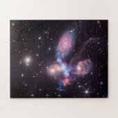 Stephan's Quintet Galaxies | Hubble & JWST Legpuzzel (Horizontaal)