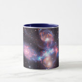 Stephan's Quintet Galaxies | Hubble & JWST Mok (Midden)