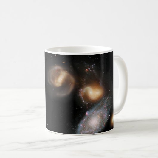 Stephan's Quintet Galaxies Koffiemok (Voorkant rechts)